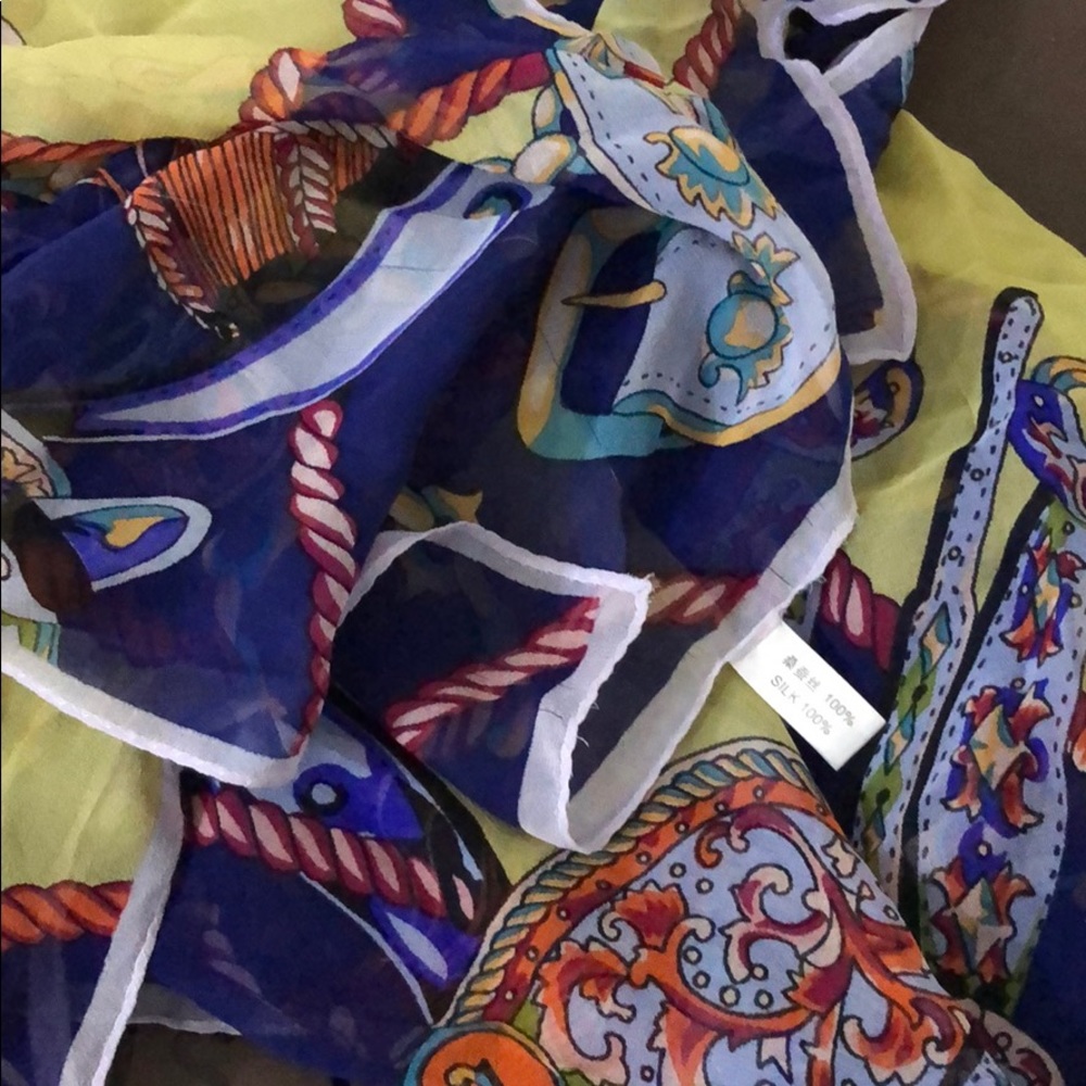 100% Pure Silk Scarf